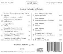 Turibio Santos - Guitar Music of Spain, CD