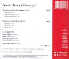 Ernest Bloch (1880-1959): Klavierquintette Nr.1 &amp; 2, CD
