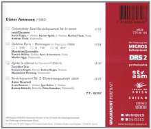Dieter Ammann (geb. 1962): Streichquartette Nr.1 &amp; 2, CD