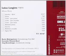 Lukas Langlotz (geb. 1971): Missa Nova für Chor &amp; Orchester, CD