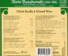 Moritz Moszkowski (1854-1925): Werke für Klavier 4-händig, CD