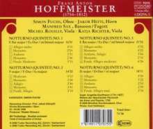 Franz Anton Hoffmeister (1754-1812): Notturni (Quintette) Nr.1-3,6, CD
