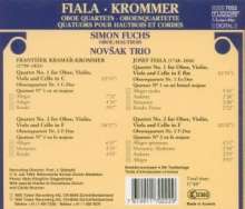 Franz Krommer (1759-1831): Oboenquartette in C &amp; F, CD