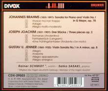 Gustav Jenner (1865-1920): Violinsonate Nr.1 op.8, CD