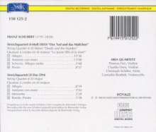 Franz Schubert (1797-1828): Streichquartette Nr.7 &amp; 14, CD