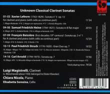 Luigi Magistrelli - Unknown Classical Clarinet Sonatas, CD