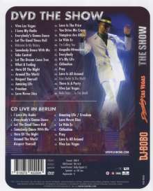 DJ Bobo: Dancing Las Vegas: The Show Live In Berlin, 1 DVD und 1 CD