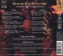Sieur de Sainte-Colombe (1640-1700): 10 Concerts für 2 siebensaitige Gamben, 2 Super Audio CDs