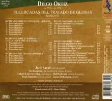 Diego Ortiz (1510-1558): Recercadas del Trattado de Glosas 1553, Super Audio CD