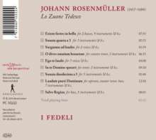 Johann Rosenmüller (1619-1684): Lo Zuane Tedeso - Vokal- und Instrumentalwerke, CD