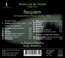 Tomas Louis de Victoria (1548-1611): Requiem "Officium Defunctorum" (1603), CD
