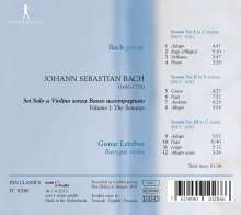 Johann Sebastian Bach (1685-1750): Sonaten &amp; Partiten für Violine BWV 1001,1003,1005, CD