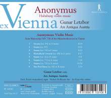 Anonymous - Habsburg Violin Music ex Vienna, CD