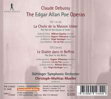 Claude Debussy (1862-1918): The Edgar Allan Poe Operas, 2 CDs