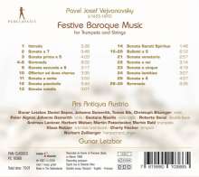 Pavel Josef Vejvanovsky (1633-1693): Serenaden &amp; Sonaten für Trompete &amp; Streicher, CD