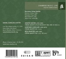 Borromeo String Quartet - String Quartets, 1 CD und 1 Blu-ray Disc