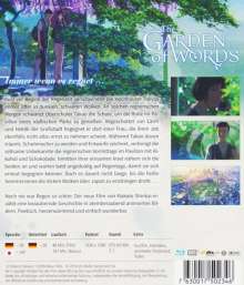 The Garden of Words (Blu-ray), Blu-ray Disc
