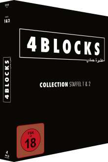 4 Blocks Staffel 1 &amp; 2 (Blu-ray), 4 Blu-ray Discs
