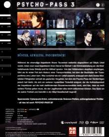 Psycho-Pass Staffel 3 Vol.1 (mit Sammelschuber) (Blu-ray), Blu-ray Disc
