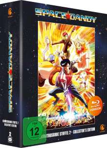 Space Dandy Staffel 2 (Gesamtausgabe) (Limited Collector's Edition) (Blu-ray), 2 Blu-ray Discs