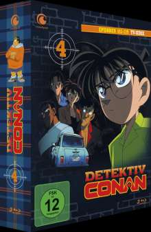 Detektiv Conan: Die TV-Serie Box 4 (Blu-ray), 4 Blu-ray Discs