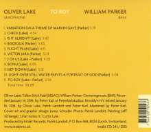 Oliver Lake &amp; William Parker: To Roy, CD