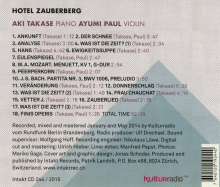 Aki Takase &amp; Ayumi Paul: Hotel Zauberberg, CD