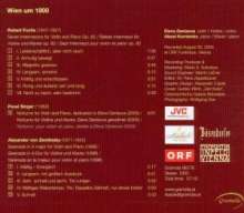Robert Fuchs (1847-1927): 7 Intermezzi op.82 für Violine &amp; Klavier, CD