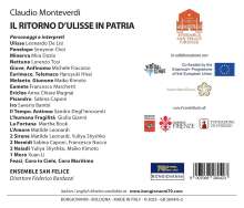 Claudio Monteverdi (1567-1643): Il ritorno d'Ulisse in patria, 2 CDs