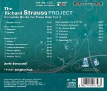 Richard Strauss (1864-1949): The Richard Strauss Project - Sämtliche Werke für Klavier solo Vol.2, CD
