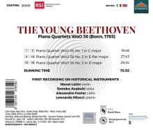 Ludwig van Beethoven (1770-1827): Klavierquartette WoO 36 Nr.1-3, CD