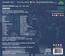 Umberto Giordano (1867-1948): Siberia, 2 CDs