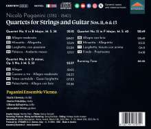 Niccolo Paganini (1782-1840): Gitarrenquartette Nr.6,11,13, CD