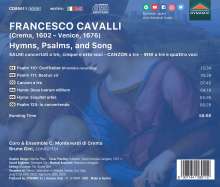 Francesco Cavalli (1602-1676): Geistliche Werke - Hymns, Psalms and Song, CD