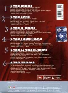 Giuseppe Verdi (1813-1901): Verdi Collection (5 Operngesamtaufnahmen), 6 DVDs