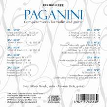 Niccolo Paganini (1782-1840): Werke für Violine &amp; Gitarre, 9 CDs