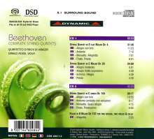 Ludwig van Beethoven (1770-1827): Streichquintette opp.4,29,104, 2 Super Audio CDs