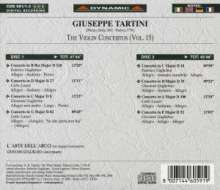Giuseppe Tartini (1692-1770): Violinkonzerte Vol.15, 2 CDs