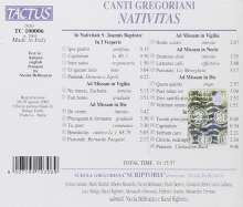 Canti Gregoriani - Nativitas, CD