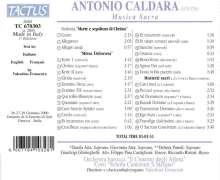Antonio Caldara (1671-1736): Missa Dolorosa, CD