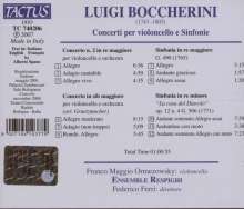Luigi Boccherini (1743-1805): Symphonien G.490 &amp; 506, CD