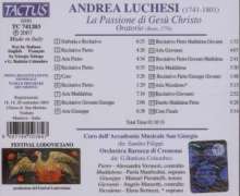 Andrea Lucchesi (1741-1801): La Passione di Gesu Cristo (Oratorium), CD