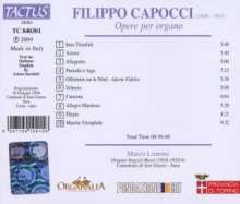 Filippo Capocci (1840-1911): Orgelwerke, CD