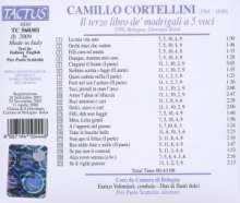 Camillo Cortellini (1561-1630): Madrigali a 5 Voci (Libro 3), CD