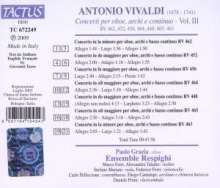 Antonio Vivaldi (1678-1741): Oboenkonzerte RV 448,452,456,462-465, CD