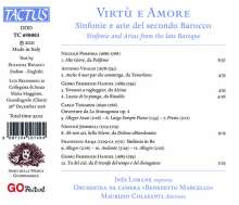 Virtu e Amore - Sinfonie e Arie del secondo Barocco, CD