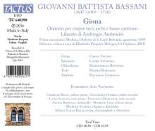 Giovanni Battista Bassani (1657-1716): Oratorium "Giona", 2 CDs
