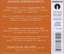 Johann Sebastian Bach (1685-1750): Englische Suiten BWV 806 &amp; 808, CD