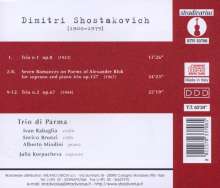 Dmitri Schostakowitsch (1906-1975): Klaviertrios Nr.1 &amp; 2 (opp.8 &amp; 67), CD