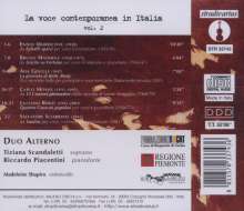 La voce contemporanea in Italia Vol.2, CD